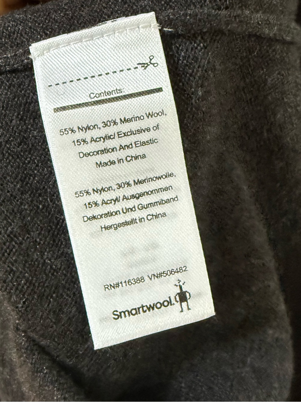 Smartwool Shadow Pine Crew Neck Sweater Charcoal Gray S - Picture 8 of 10